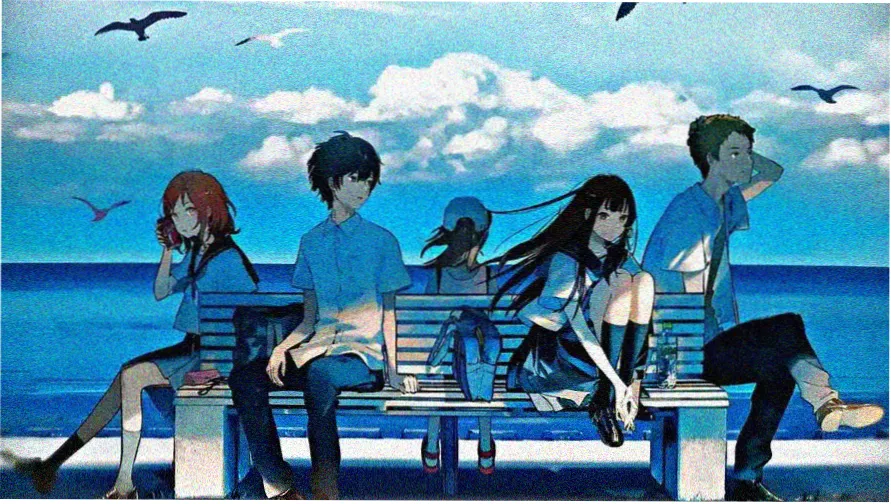 中卷水墨长卷轮播图 版本对照画面